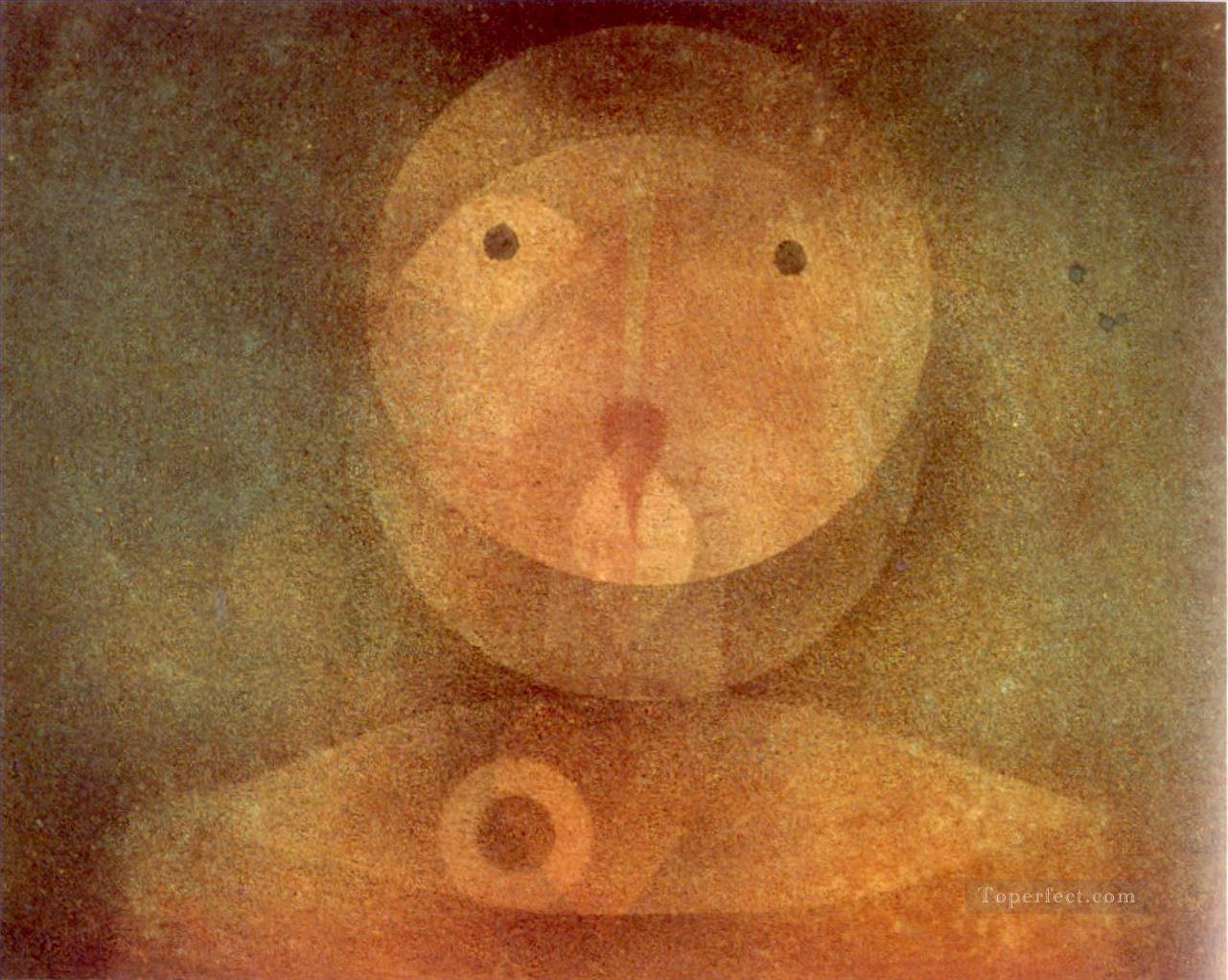 Pierrot Lunaire Paul Klee texturierten Ölgemälde